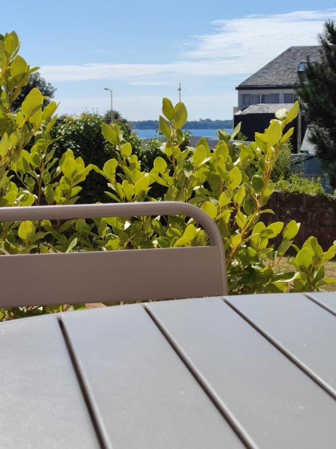Le 3 Appartement Vue Mer Avec Jardin 100M De La Plage Et De La Thalasso Concarneau Kültér fotó