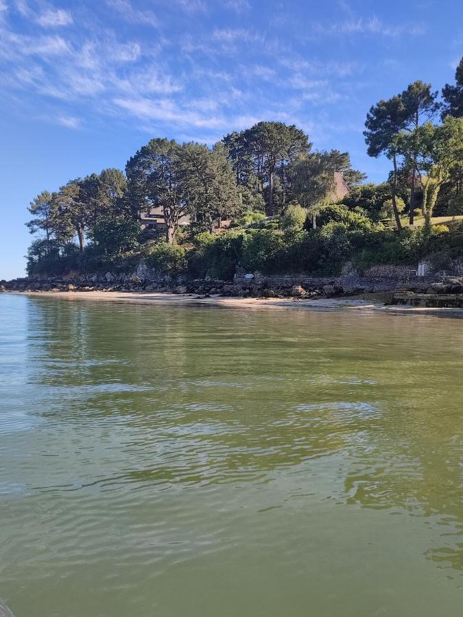 Le 3 Appartement Vue Mer Avec Jardin 100M De La Plage Et De La Thalasso Concarneau Kültér fotó