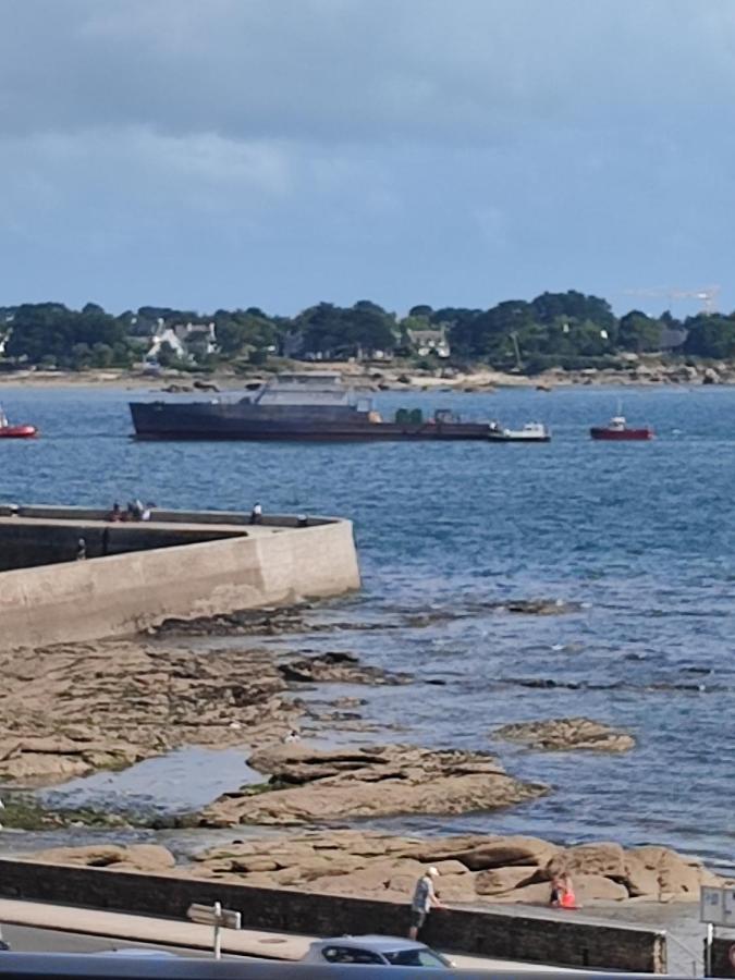 Le 3 Appartement Vue Mer Avec Jardin 100M De La Plage Et De La Thalasso Concarneau Kültér fotó