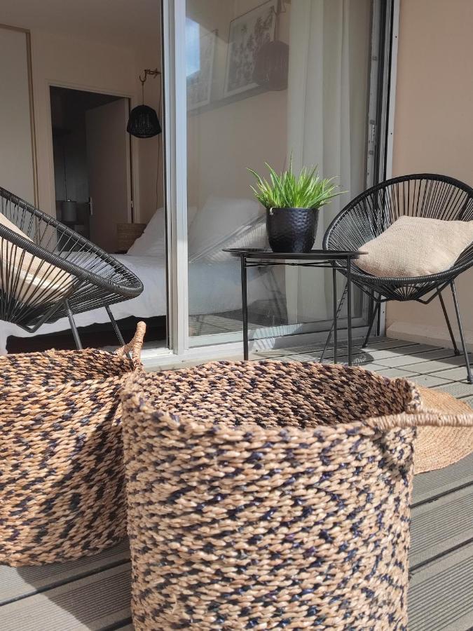Le 3 Appartement Vue Mer Avec Jardin 100M De La Plage Et De La Thalasso Concarneau Kültér fotó