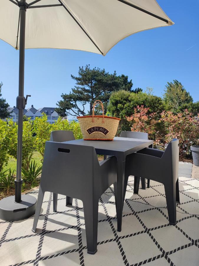 Le 3 Appartement Vue Mer Avec Jardin 100M De La Plage Et De La Thalasso Concarneau Kültér fotó